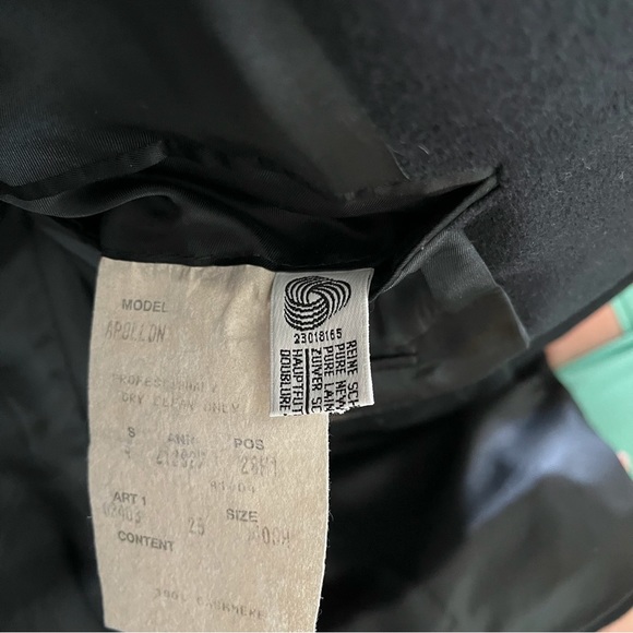 HUGO BOSS Cashmere Blazer Ing LoroPiana APOLLON Black Size 40SH - Picture 10 of 10